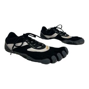 Vibram Fivefingers Speed Black Mens Size 42 Barefoot Running Shoes Minimalist